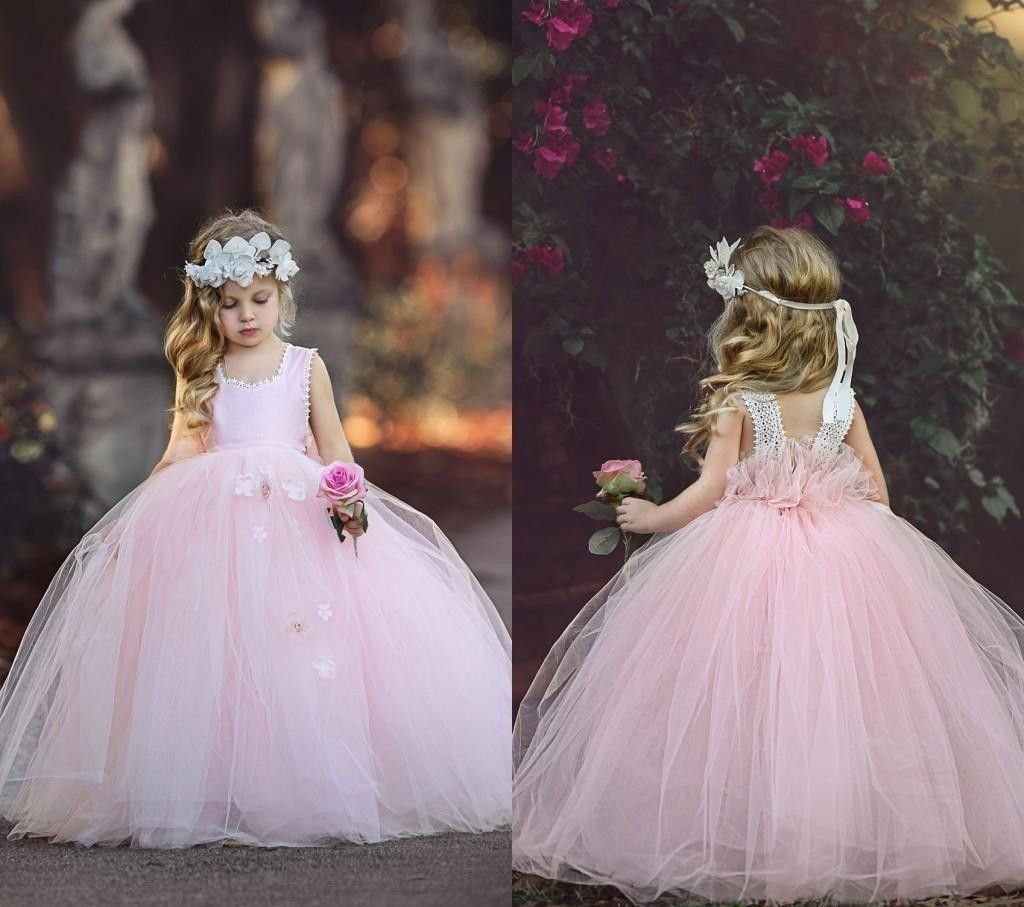tutu gown flower girl