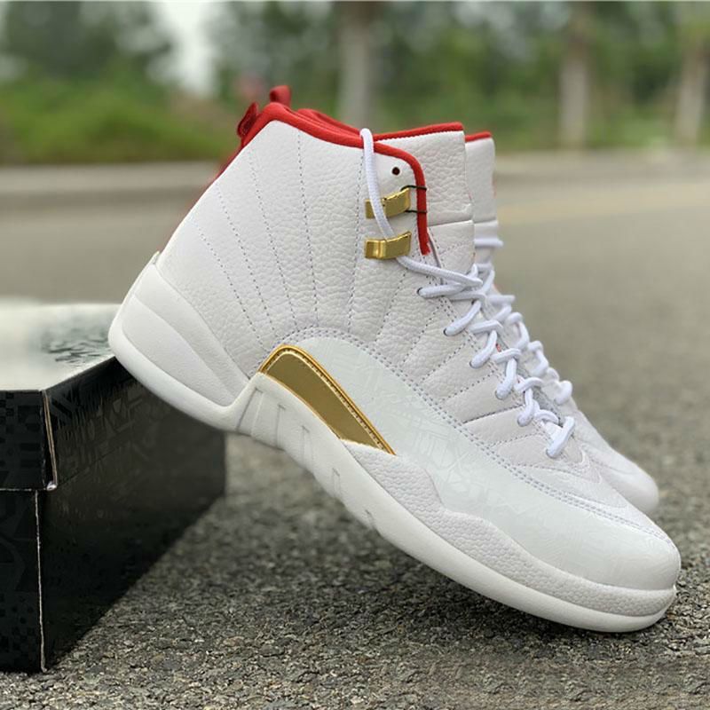 white red and gold 12s