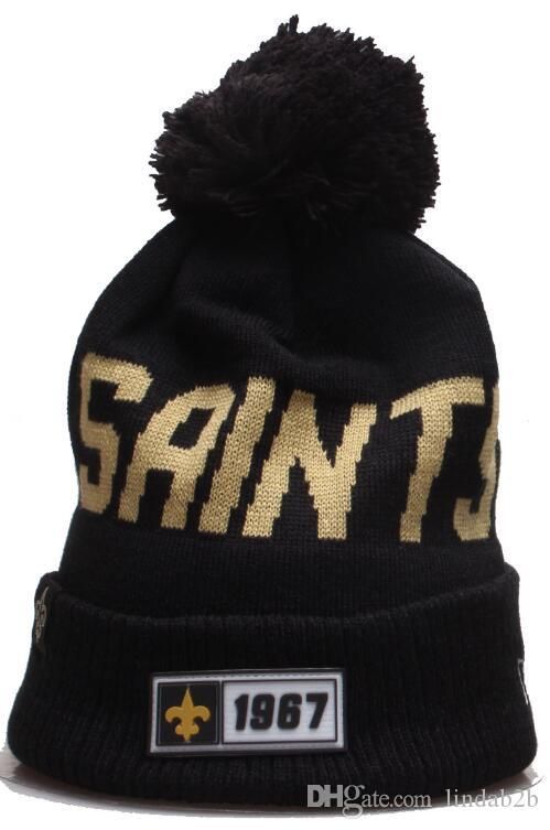Sideline Script Cuffed Knit Hat 