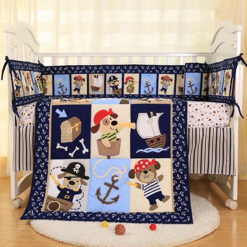 pirate baby bedding