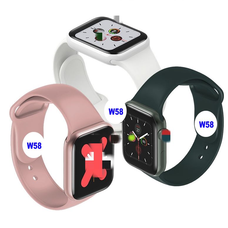 Compra Prueba De La Temperatura Corporal W58 W58 Reloj Inteligente Hombre  Reloj Impermeable IP67 Serie 5 Waterpoof Acecha Ritmo Cardíaco SmartWatch  Hombres Barato | Entrega Rápida Y Calidad | Es.Dhgate