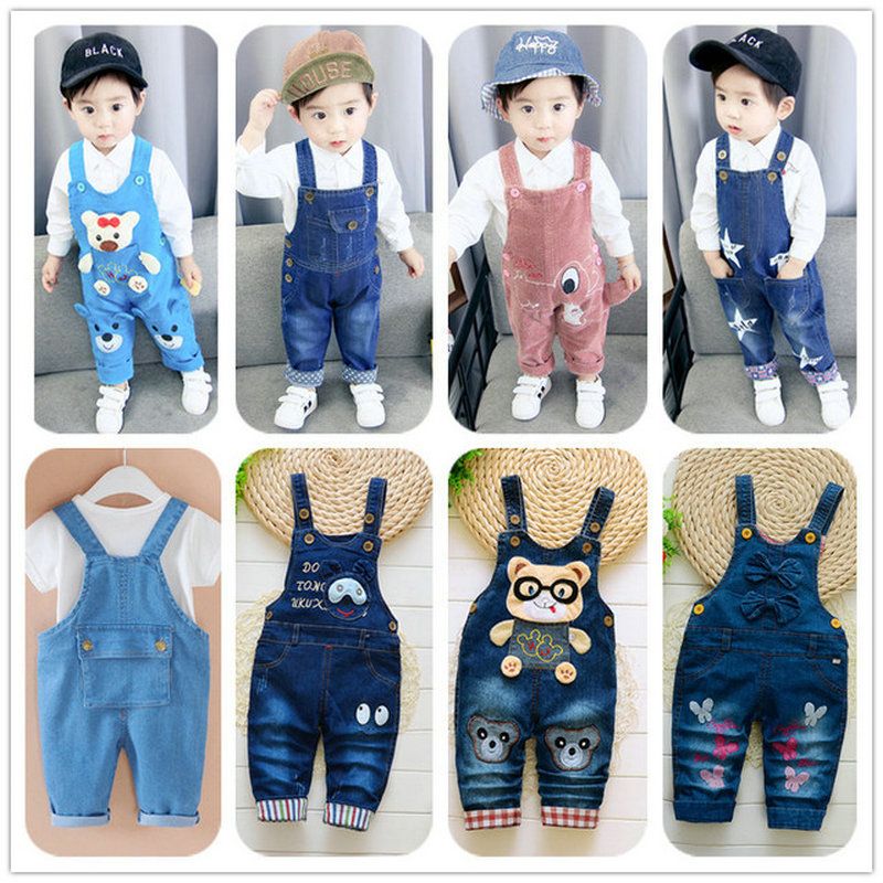 boys denim jumpsuit