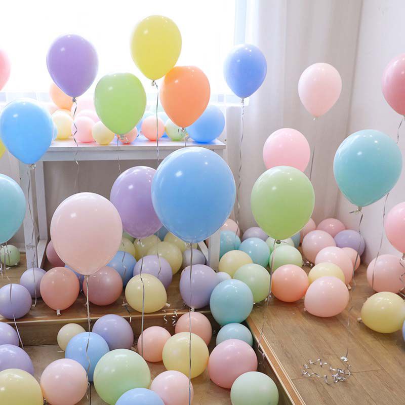 100PC 10inch Macaron Latex Balloons Candy Colors Party Wedding Birthday Decor