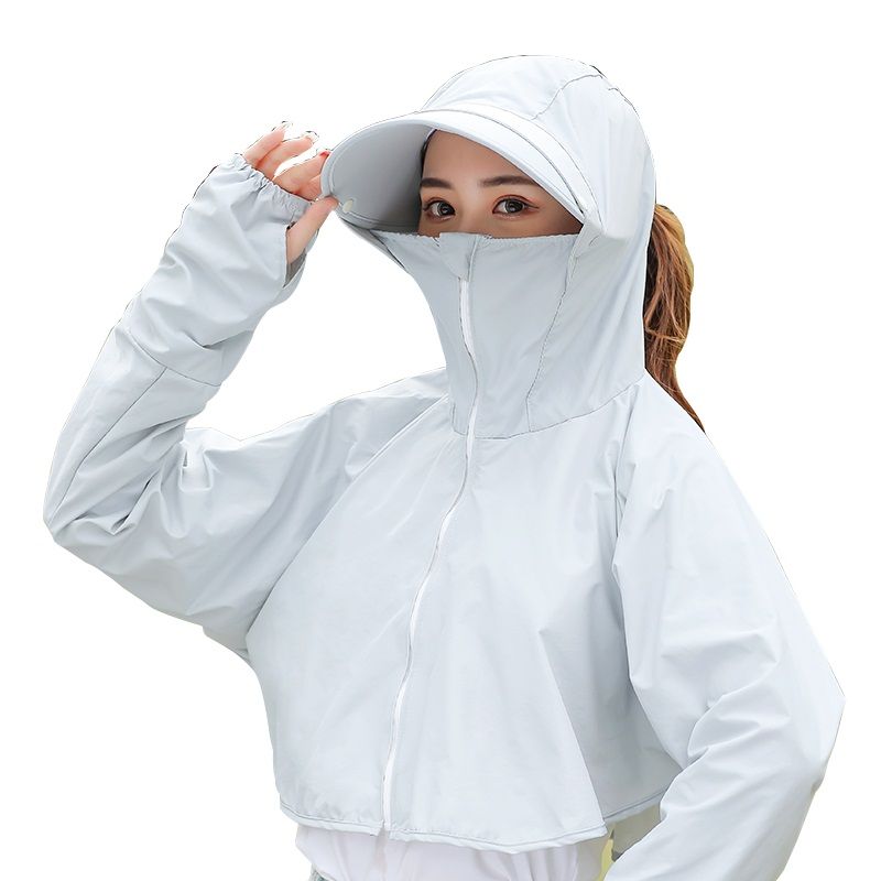 2020 Sunscreen Clothing And Hat Combination Outdoors Hooded Ultraviolet