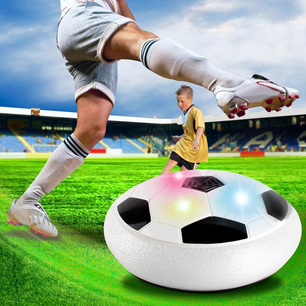 Hover Ball Football Air Power Soccer LED Gliding Base LED Hover Indoor Football 
