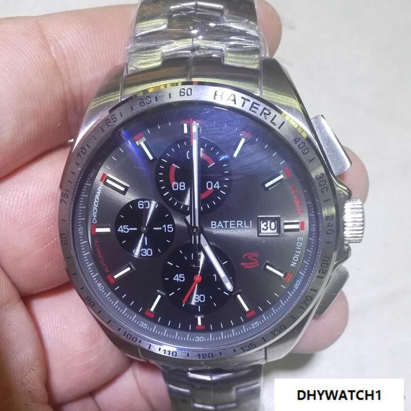 Big Size 48mm New Chronograph Mens Watches Luxury Fashion Quartz Watch ...
