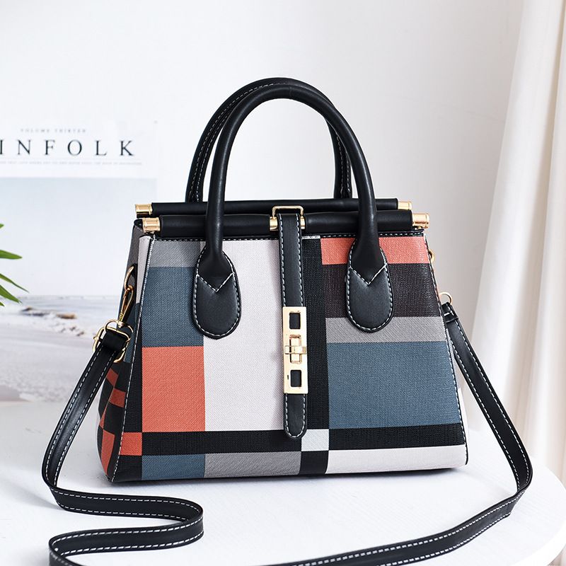 bandolera con diseño Bolso de compras de gran capacidad para mujer bandolera con diseño Bolso de compras de gran capacidad para mujer