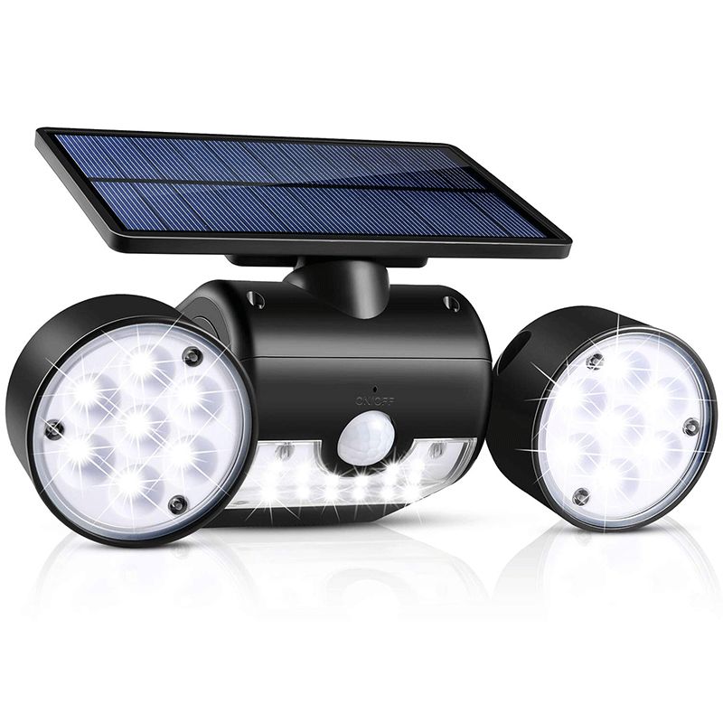Foco Led Solar Exterior Con Sensor Nocturno IP65 Foco Led Solar Exterior Con Sensor Nocturno IP65
