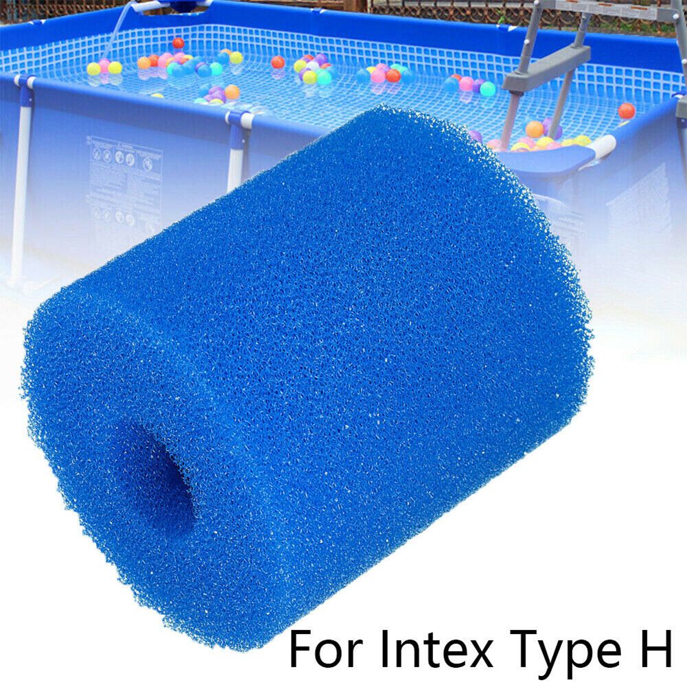 UK Replacement Swimming Pool Filter Washable Foam Sponge For Intex Type H