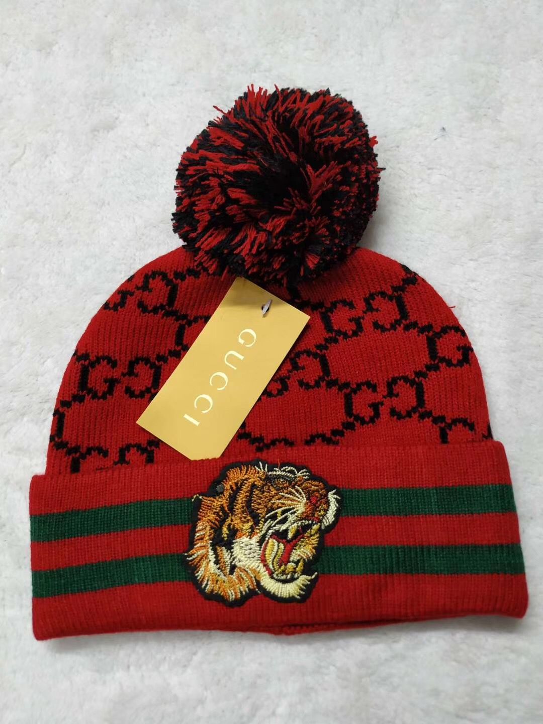 gucci tiger beanie