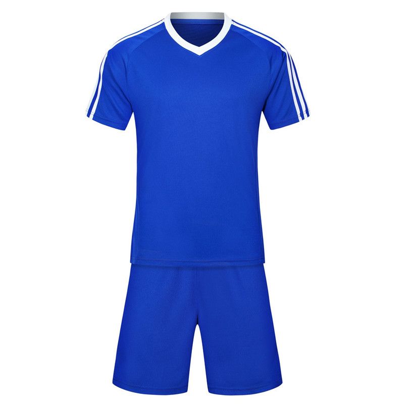 blue colour football jersey
