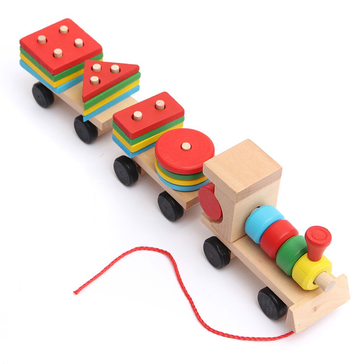 wooden train for baby