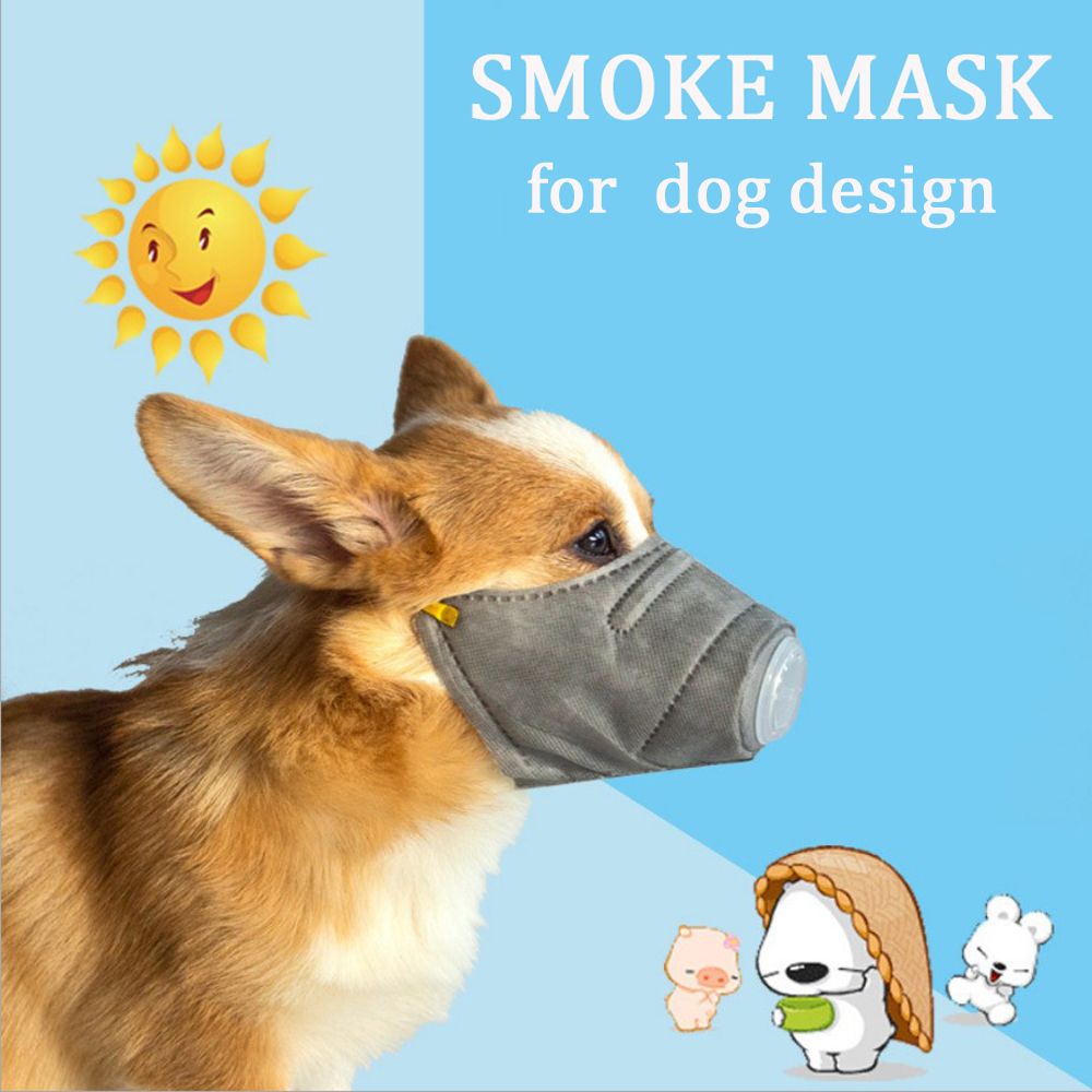 2020 Anti Dust Dog Masks Pm2 5 Puppy Mouth Guard Mask