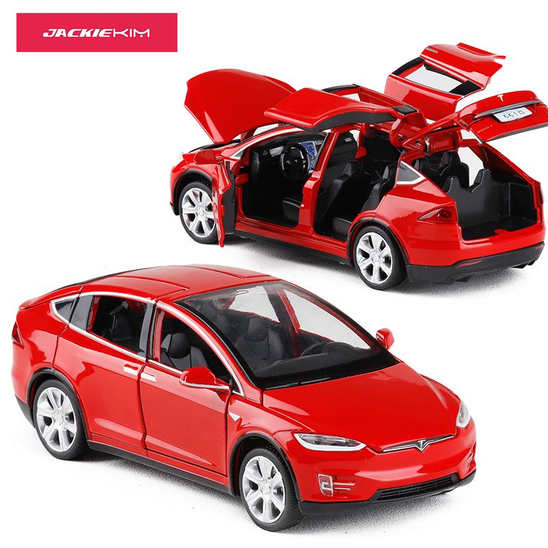 tesla model x kid car