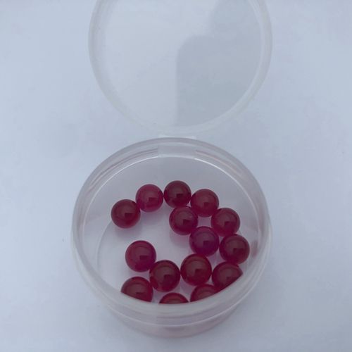 6mm ruby terp pearls