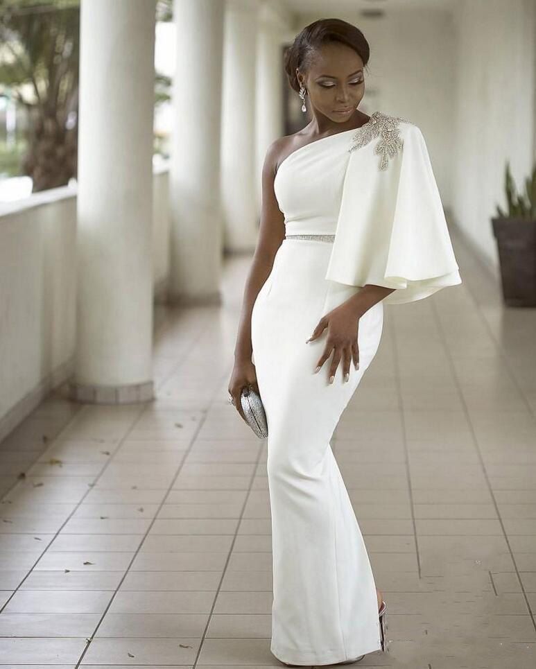 2022 Evening Dresses Pure White One 