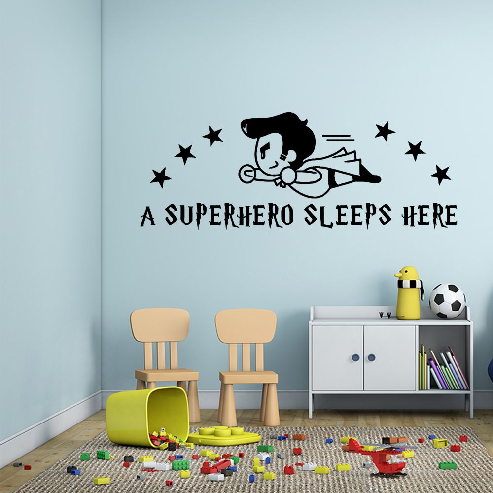 Compre Las Habitaciones Del Papel Pintado Bricolaje Superman