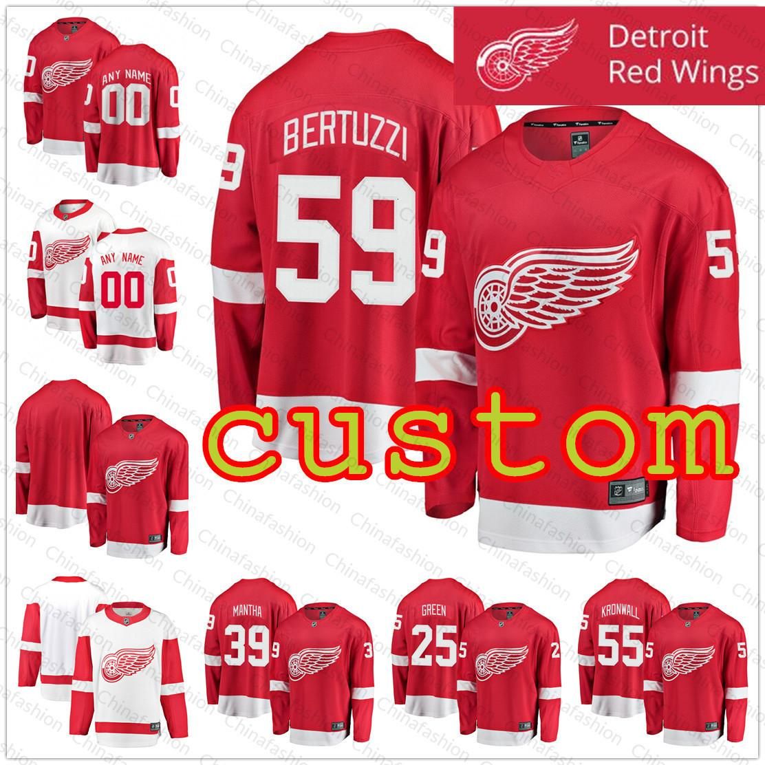 red wings custom t shirt