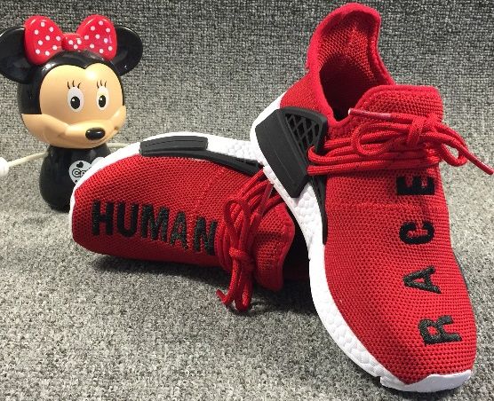 human race shoes kids black