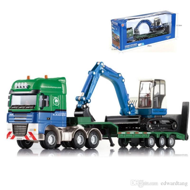 blue digger toy