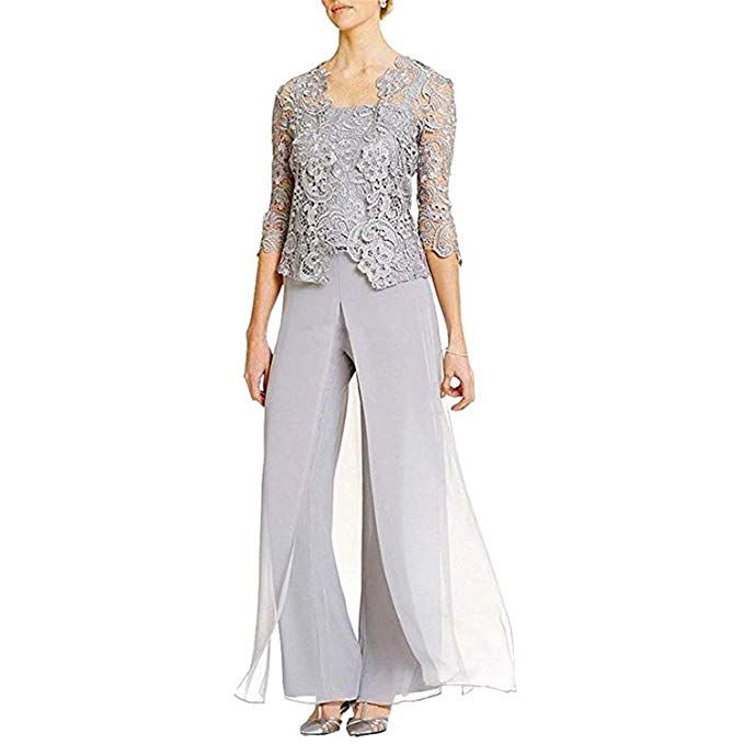 Elegant Womens Lace Appliques Mothers 