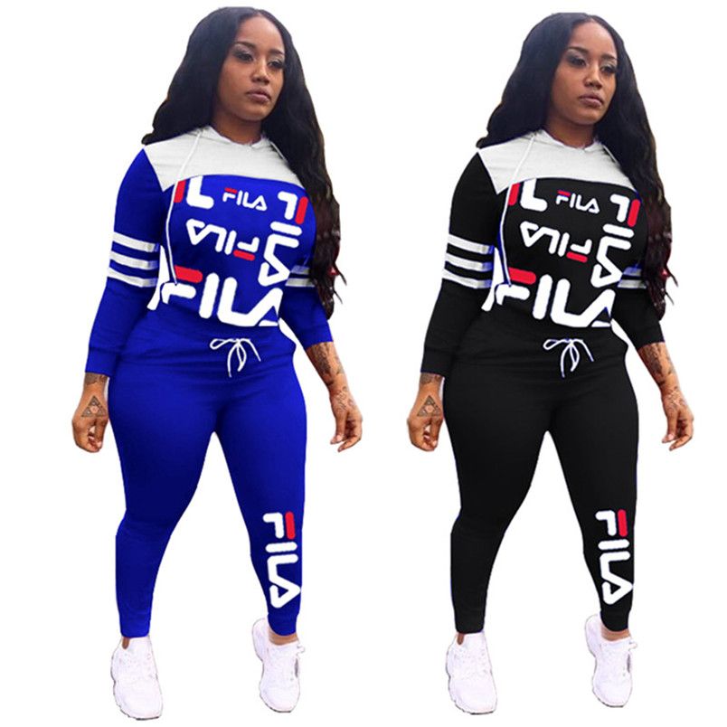 plus size fila sweat suit