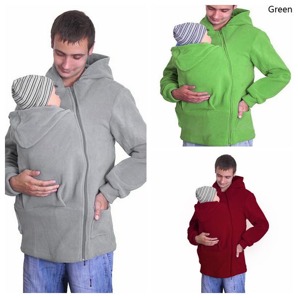 men's baby carrier hoodie