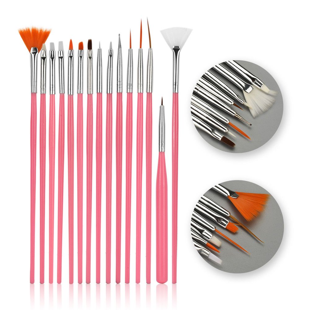 15pcs brushes