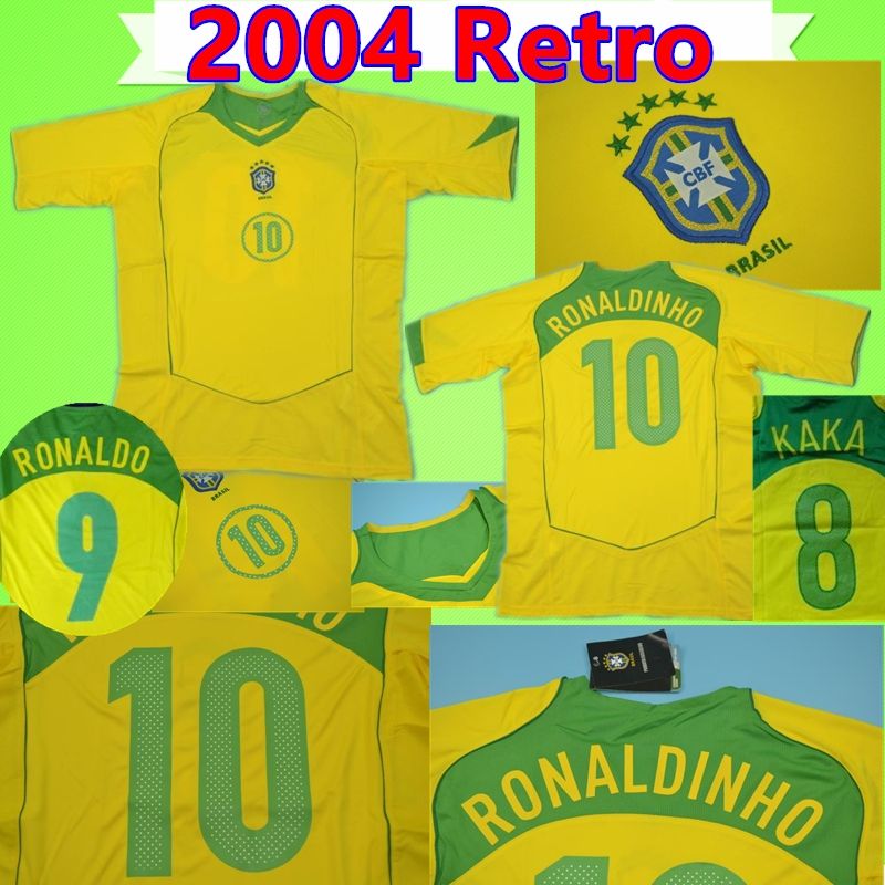 ronaldinho retro jersey