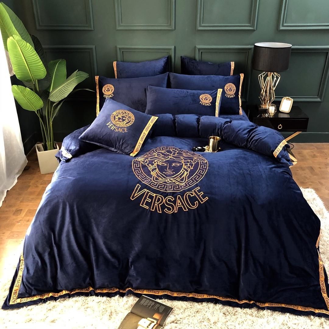 King Size Velvet Home Textiles Bedding Set Bedclothes Include