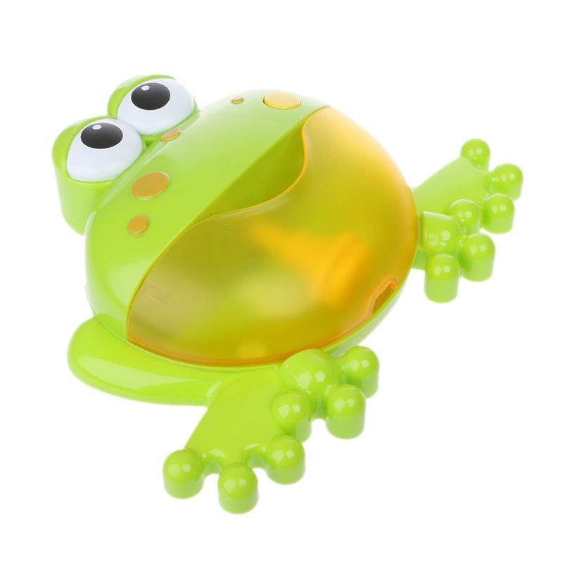 bubble making bath frog