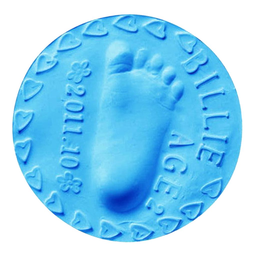 baby footprint plate kit