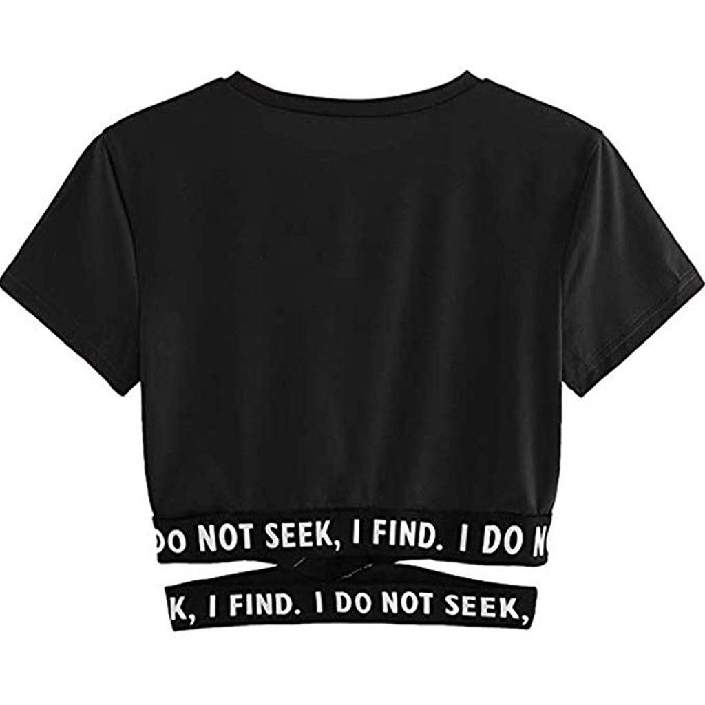 Black T Shirt Womens Summer T Shirt Women New Arrivals Fashion Soild Latter Cross Bandage Top Sexy Tops Woman Tshirt Top Female Tshirts Designs T Shirt S From Buxue 72 22 Dhgate Com