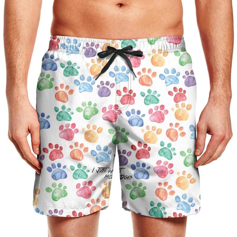 french bulldog swim trunks