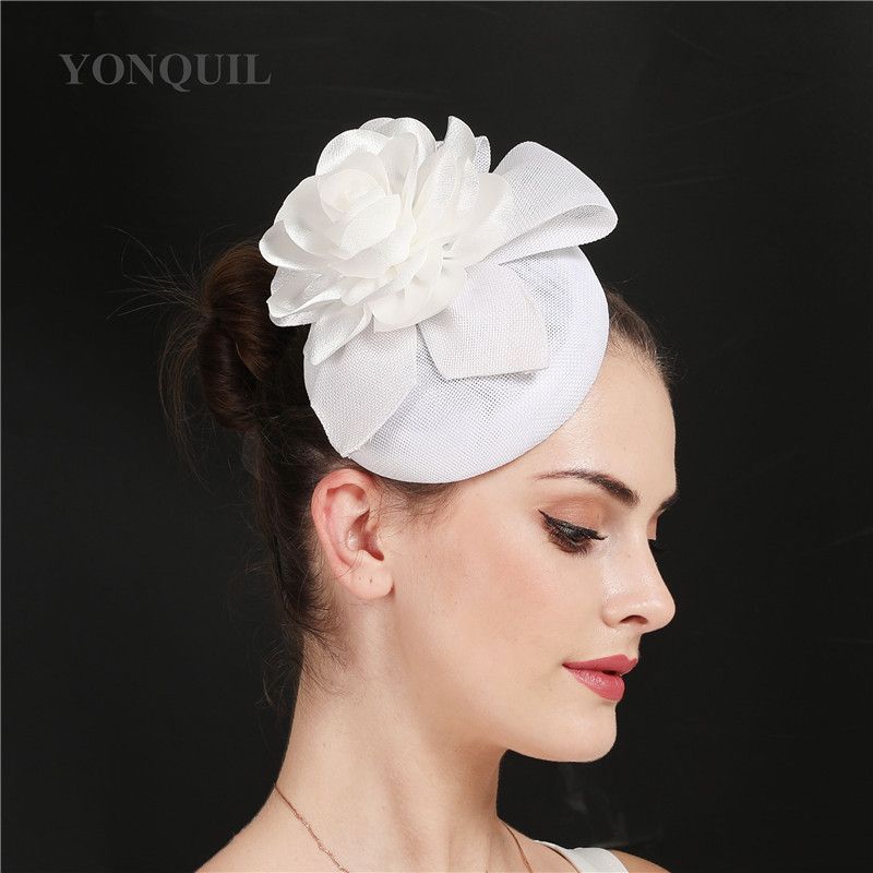 Nice White Wedding Occasion Fascinators 
