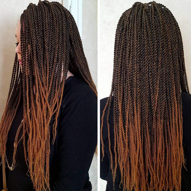 2019 24 Inch Senegalese Twist Crochet Braiding Hair Extensions 32