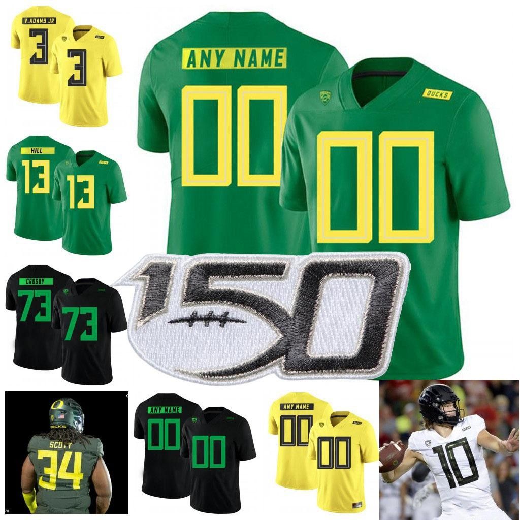 custom oregon ducks jersey