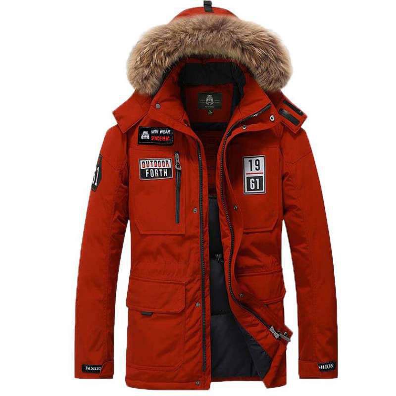 parka plumon hombre