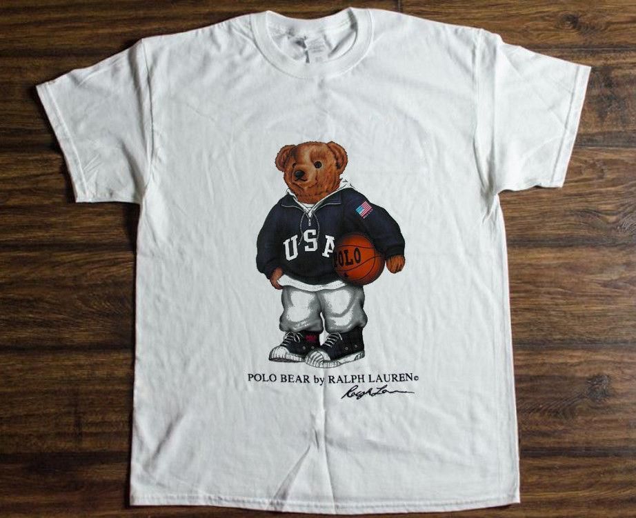 ralph lauren teddy bear tee shirt