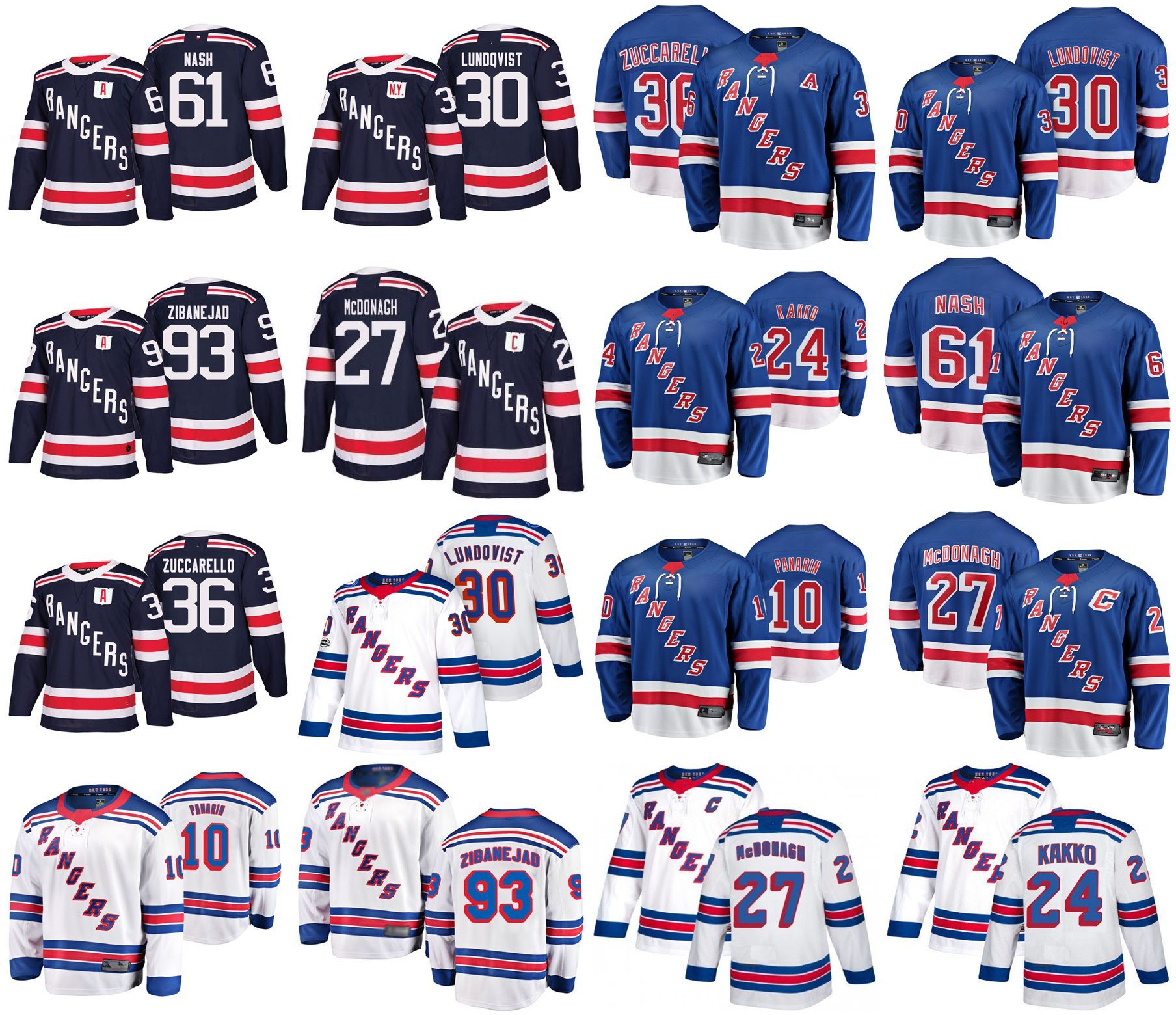 Winter Classic New York Rangers Jerseys 