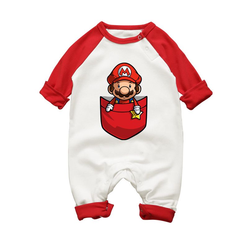 mario baby clothes