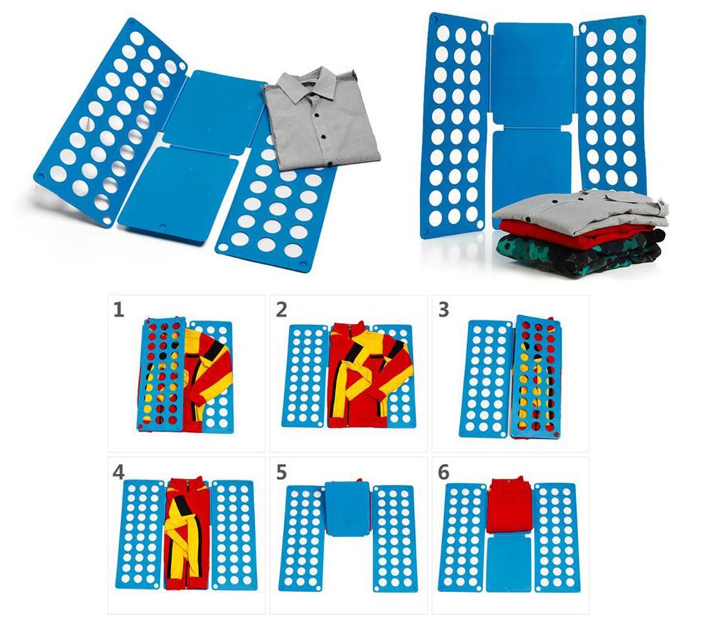 Magic T-Shirt Clothes Loafer Folder Fast Organizer Folding Board Home 40*48cm Magic T-Shirt Clothes Loafer Folder Fast Organizer Folding Board Home 40*48cm