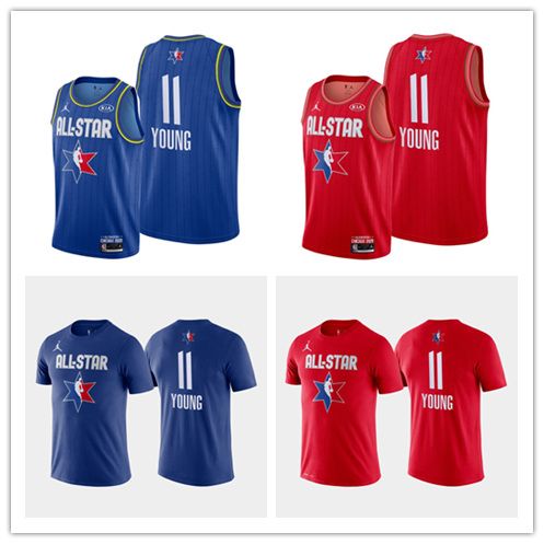 trae young t shirt jersey