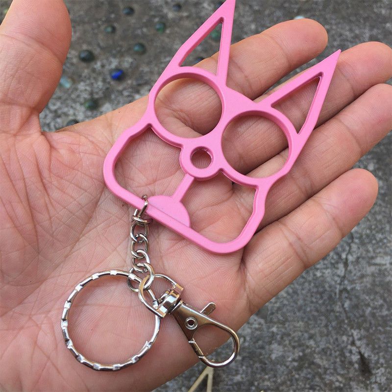 Classic Personal Protection Tools Key Chain Metal Keyring Gift 