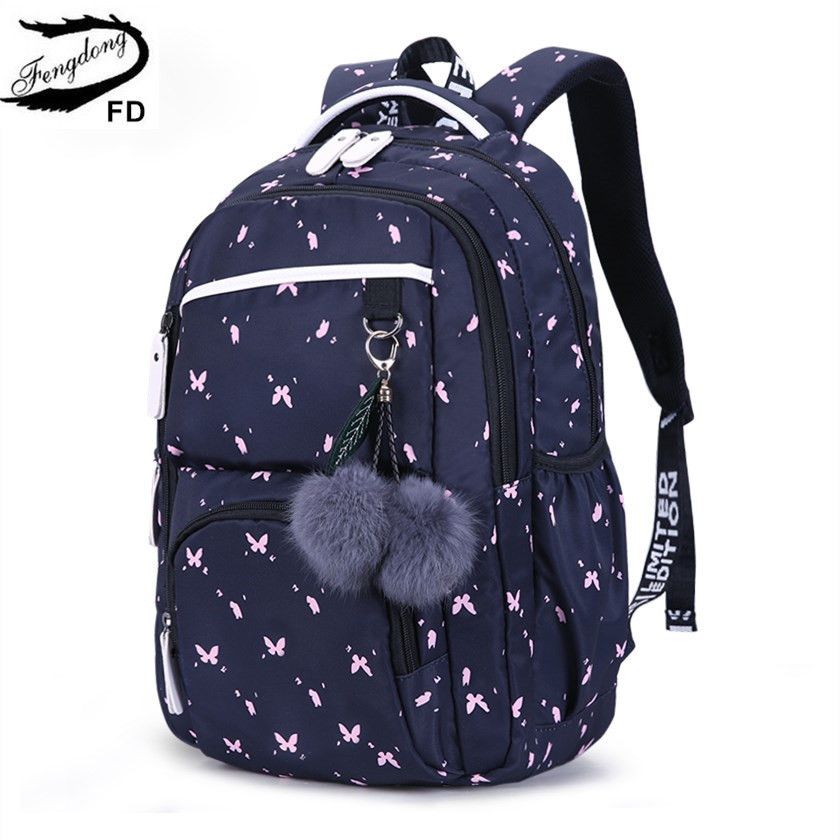 black backpack for kids