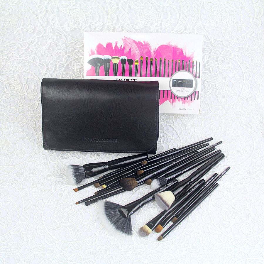 Iniciativa proteína Adivinar HOT Coastal Scents 22 piezas pinceles de maquillaje el sistema de cepillo de sombra de ojos Iniciativa proteína Adivinar HOT Coastal Scents 22 piezas pinceles de maquillaje el sistema de cepillo de sombra de ojos