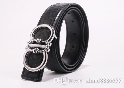 KK Men/'s Genuine Leather Belt