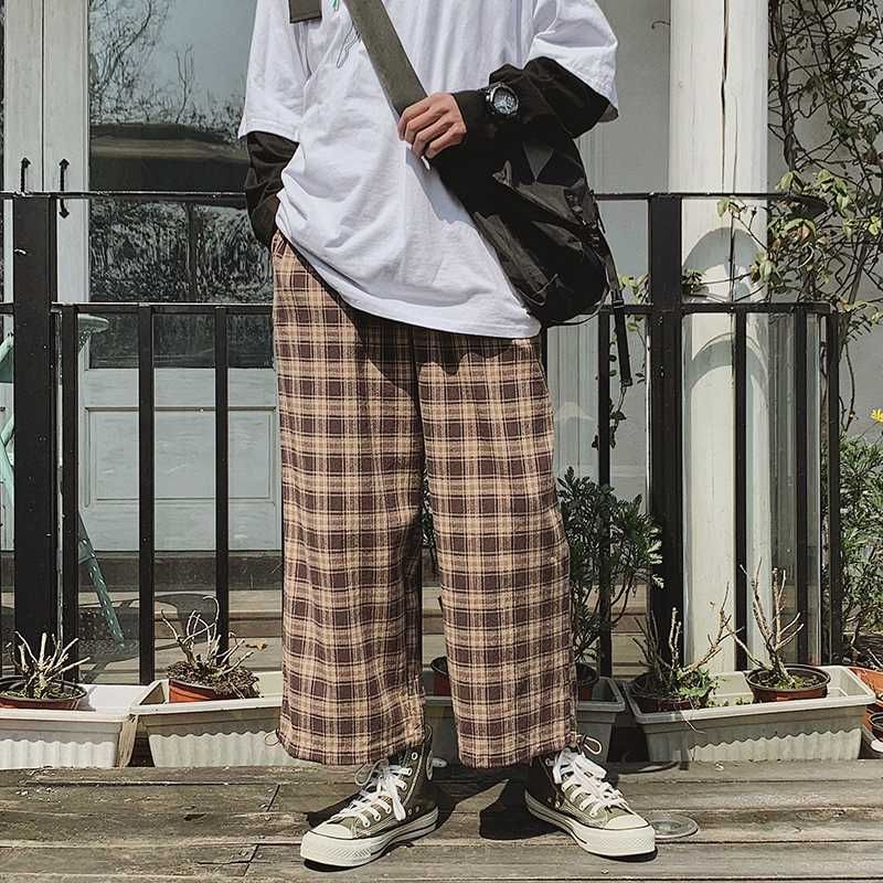 Mens Pants Men Vintage Cotton Linen 
