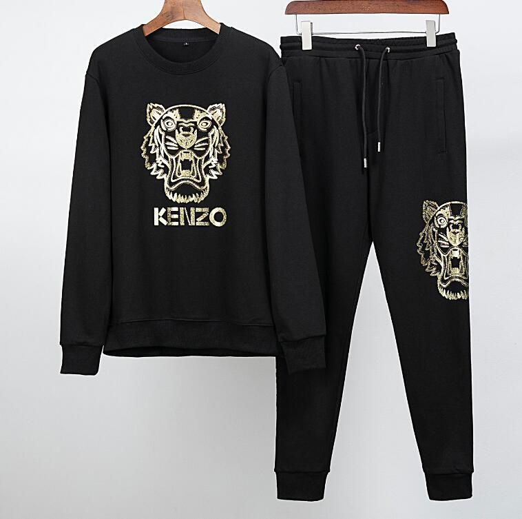kenzo grey tracksuit