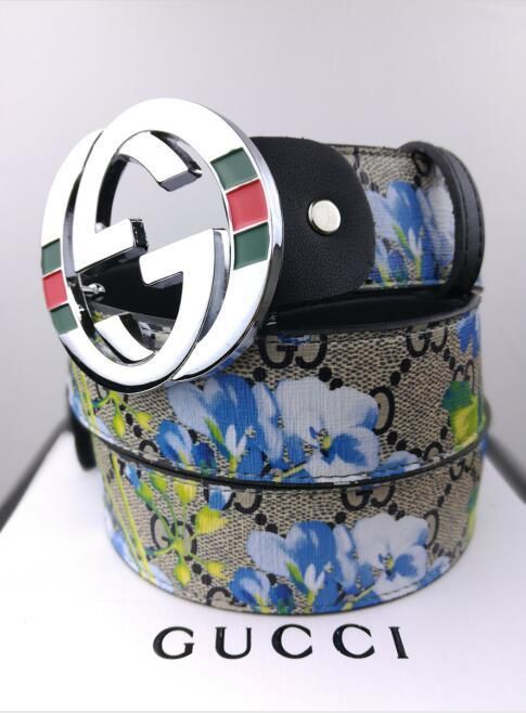 gucci belt flowers